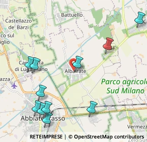 Mappa Via Nazario Sauro, 20080 Albairate MI, Italia (2.56818)