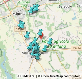 Mappa Via Nazario Sauro, 20080 Albairate MI, Italia (3.491)