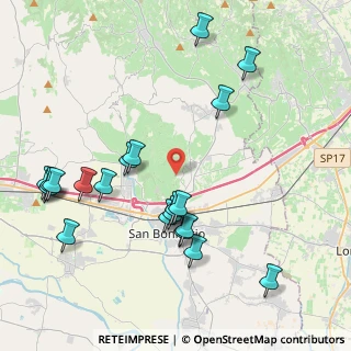 Mappa Via Zonato, 37032 Monteforte d'Alpone VR, Italia (4.581)