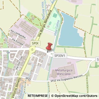 Mappa Via Vittorio Veneto, 87, 25020 Dello, Brescia (Lombardia)