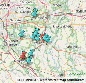 Mappa Strada Statale, 20067 Paullo MI, Italia (6.21154)