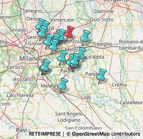 Mappa Strada Statale, 20067 Paullo MI, Italia (10.84474)