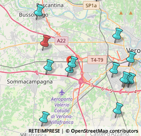 Mappa Via XXI Luglio, 37066 Sommacampagna VR, Italia (5.17571)