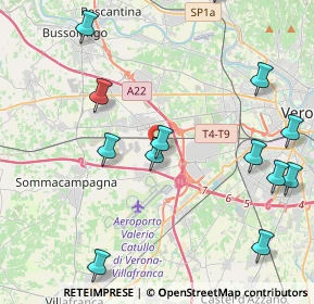 Mappa Via XXI Luglio, 37066 Sommacampagna VR, Italia (5.09308)