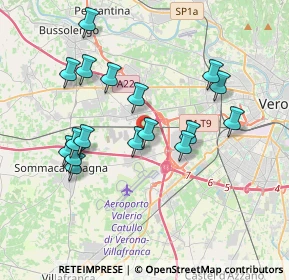 Mappa Via XXI Luglio, 37066 Sommacampagna VR, Italia (3.59294)