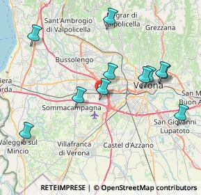 Mappa Via XXI Luglio, 37066 Sommacampagna VR, Italia (8.12455)