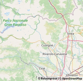 Mappa 10085 Pont Canavese TO, Italia (14.1555)
