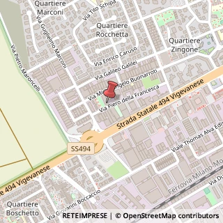 Mappa Via P. della Francesca, 26, 20090 Trezzano sul Naviglio, Milano (Lombardia)