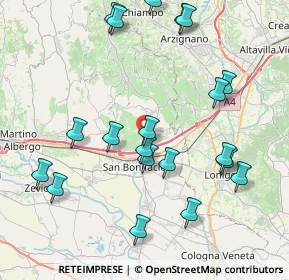 Mappa Piazzetta Alessandro Zenatello, 37032 Monteforte d'Alpone VR, Italia (8.8905)