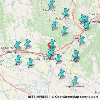 Mappa Piazzetta Alessandro Zenatello, 37032 Monteforte d'Alpone VR, Italia (9.3815)