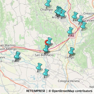 Mappa Piazzetta Alessandro Zenatello, 37032 Monteforte d'Alpone VR, Italia (10.2185)