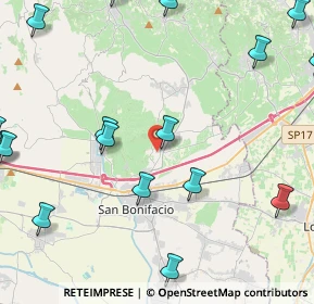 Mappa Piazzetta Alessandro Zenatello, 37032 Monteforte d'Alpone VR, Italia (6.4435)