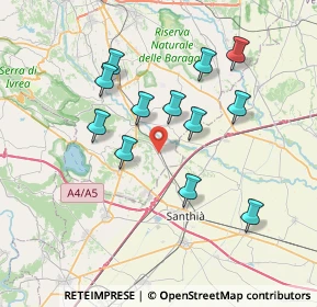 Mappa SP 322, 13881 Dorzano BI (6.71167)