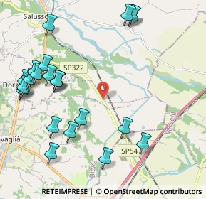 Mappa SP 322, 13881 Dorzano BI (2.56957)