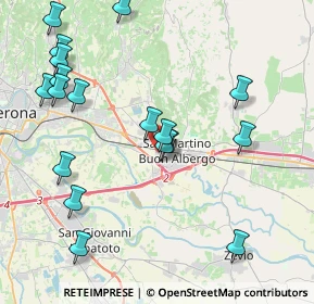 Mappa Via della Concordia, 37036 San Martino Buon Albergo VR, Italia (4.65111)