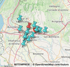 Mappa Via della Concordia, 37036 San Martino Buon Albergo VR, Italia (8.59143)