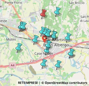 Mappa Via della Concordia, 37036 San Martino Buon Albergo VR, Italia (1.591)