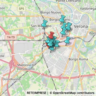 Mappa Via Don Enrico Girardi, 37137 Verona VR, Italia (0.98765)
