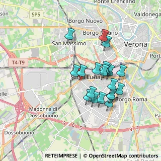 Mappa Via Don Enrico Girardi, 37137 Verona VR, Italia (1.517)