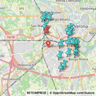 Mappa Via Don Enrico Girardi, 37137 Verona VR, Italia (2.0595)