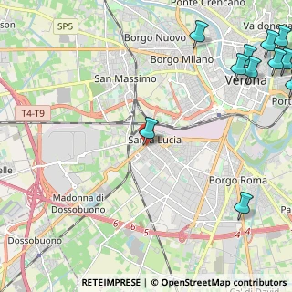 Mappa Via Don Enrico Girardi, 37137 Verona VR, Italia (3.55182)