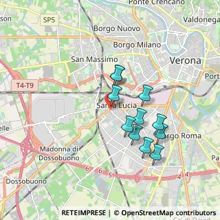 Mappa Via Don Enrico Girardi, 37137 Verona VR, Italia (1.52455)