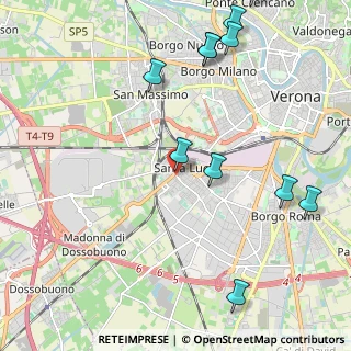 Mappa Via Don Enrico Girardi, 37137 Verona VR, Italia (2.66364)