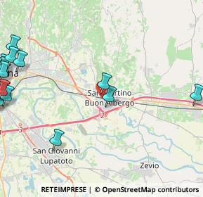 Mappa Via Disciplina, 37036 San Martino Buon Albergo VR, Italia (7.04842)