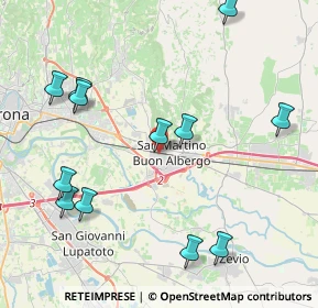 Mappa Via Disciplina, 37036 San Martino Buon Albergo VR, Italia (4.765)