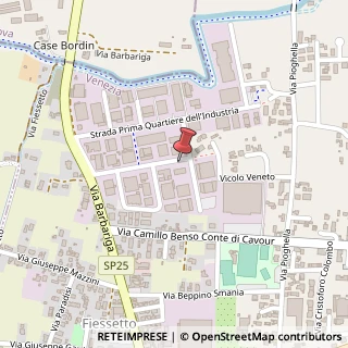 Mappa Via II' Strada, 18, 30032 Fiesso d'Artico, Venezia (Veneto)