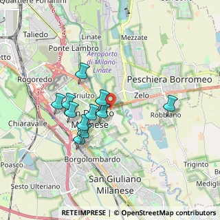 Mappa Via Ferrandina, 20097 San Donato Milanese MI, Italia (1.54455)