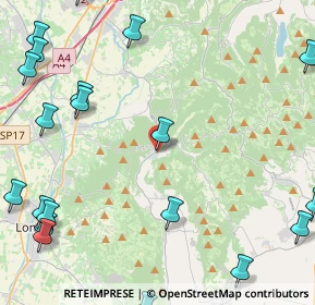Mappa Contrada Pederiva, 36040 Val Liona VI, Italia (6.6165)