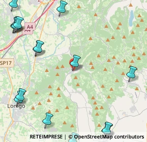 Mappa Contrada Pederiva, 36040 Val Liona VI, Italia (6.926)