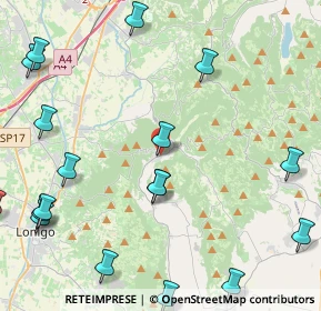 Mappa Contrada Pederiva, 36040 Val Liona VI, Italia (6.229)
