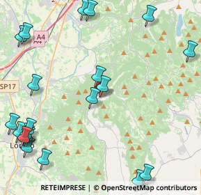 Mappa Contrada Pederiva, 36040 Val Liona VI, Italia (6.043)