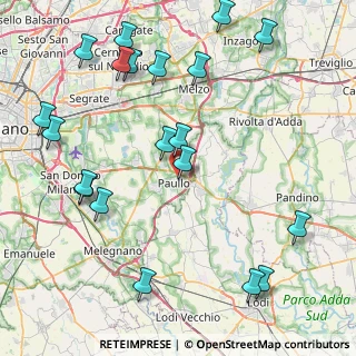 Mappa Via Case Rotte, 20067 Paullo MI, Italia (10.4385)