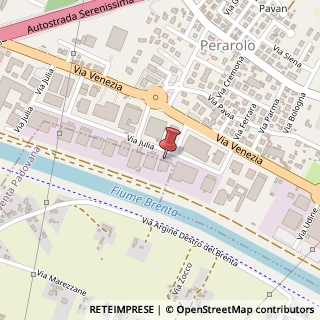 Mappa Via Julia, 17, 35027 Vigonza, Padova (Veneto)