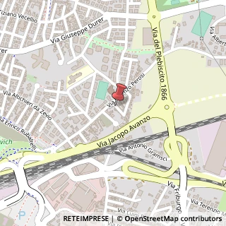 Mappa Via Jacopo da Verona, 6, 35132 Padova, Padova (Veneto)