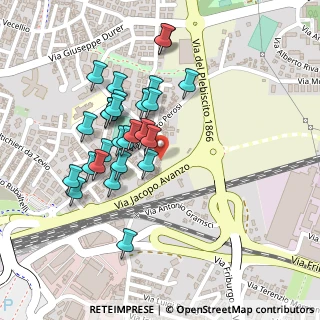 Mappa Via Jacopo da Verona, 35132 Padova PD, Italia (0.2137)