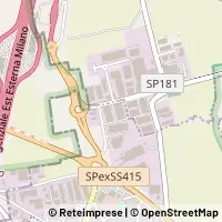 Mapa Zelo Buon Persico
