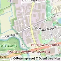 Map Peschiera Borromeo