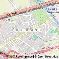 Hartă Padova
