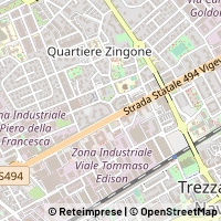 Mapa Trezzano sul Naviglio