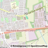 Hartă Peschiera Borromeo