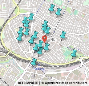 Mappa Via Domenico Piacentino, 35135 Padova PD, Italia (0.4215)