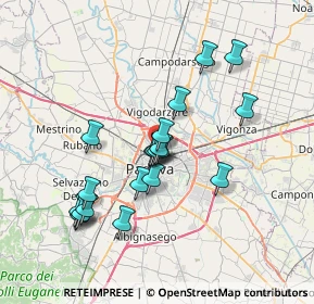 Mappa Passaggio Tullio Campello, 35132 Padova PD, Italia (6.3015)