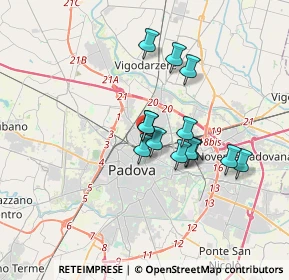 Mappa Passaggio Tullio Campello, 35132 Padova PD, Italia (2.64)