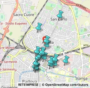 Mappa Passaggio Tullio Campello, 35132 Padova PD, Italia (0.89)