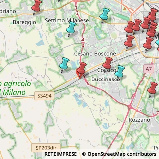 Mappa Via Ticino, 20090 Trezzano sul Naviglio MI, Italia (6.771)
