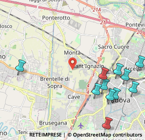 Mappa 35136 Padova PD, Italia (2.72909)